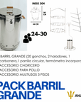 PACK BARRIL GRANDE - Anubis Grill