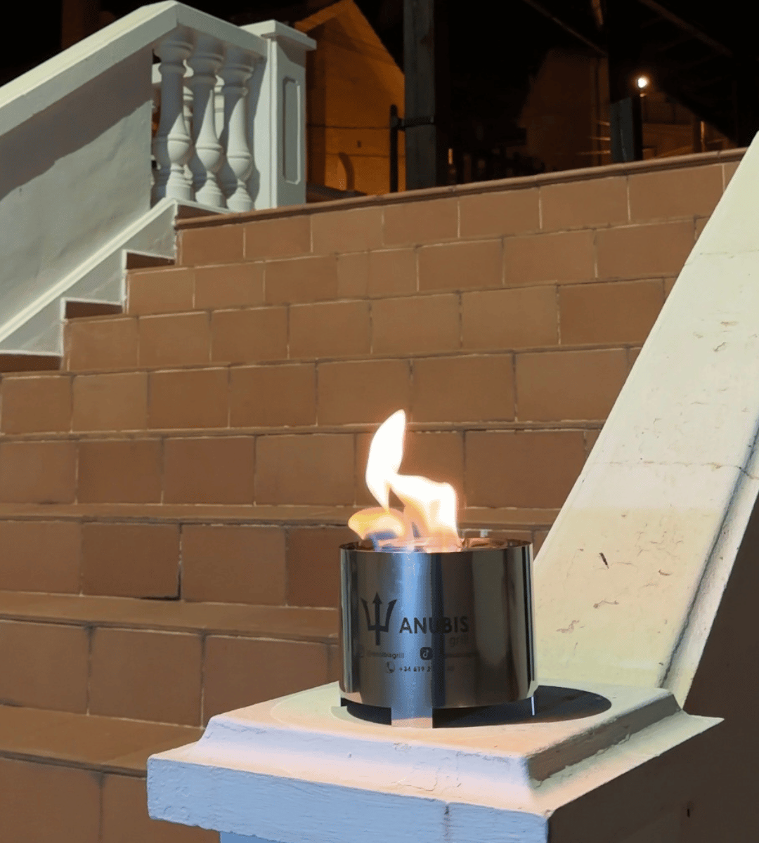 Fogata portátil inox - Anubis Grill